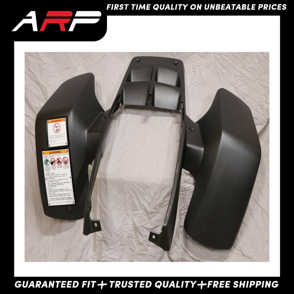 New Front Fender Plain Carbon Fiber Matte For 1987-2006 Yamaha YFZ350 Banshee