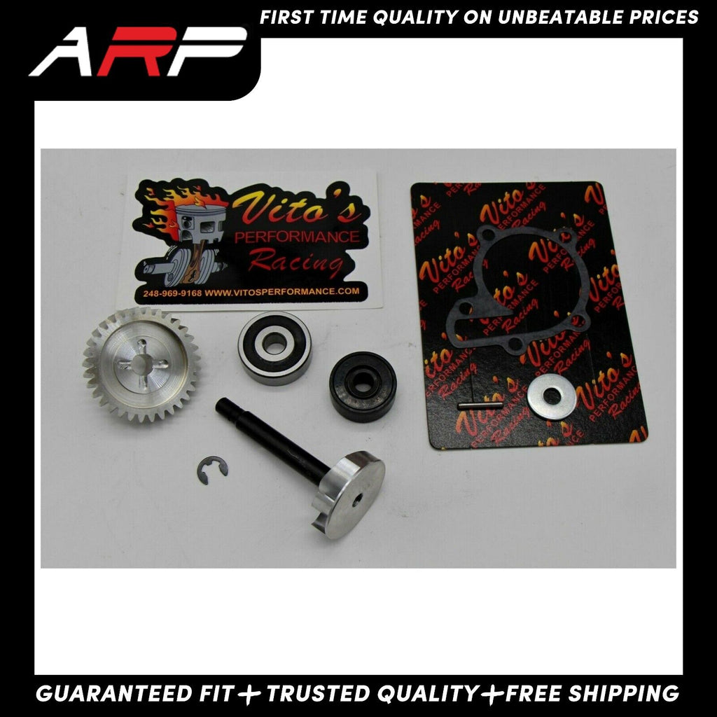 New Impeller Billet Gear-Gasket-Bearing-Seal Water Pump For 87-06 Yamaha Banshee