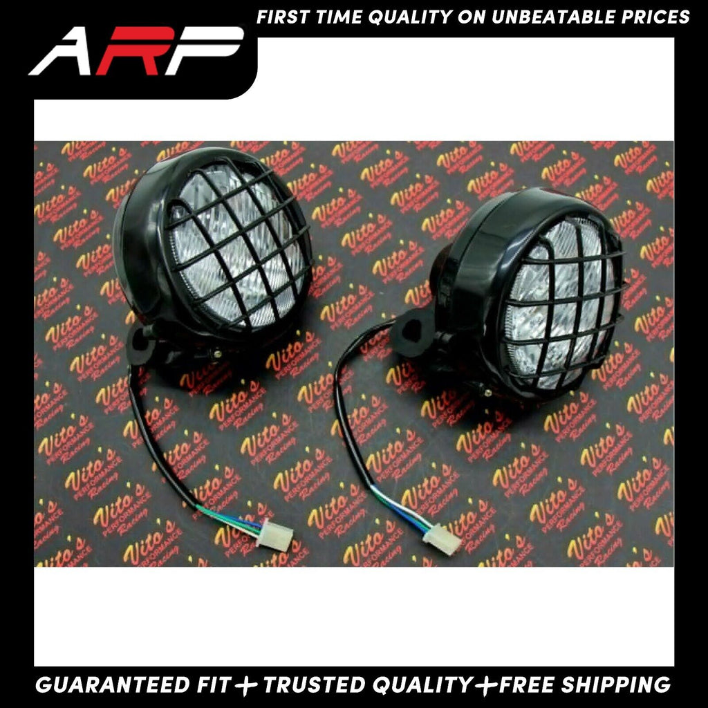 New Headlights Complete Without Mounting Brackets For 1987-2006 Yamaha Banshee