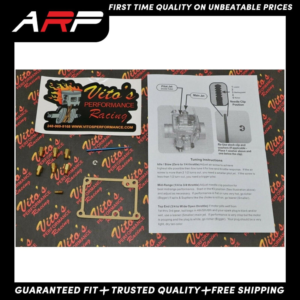 New Jet Kit Blaster OEM Carb For 200-240 CC Engines For 1988-2006 Yamaha YFS200