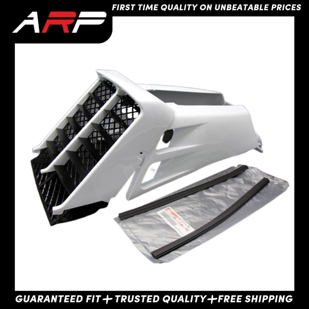 New White Front End Plastic Kit Covers + Grill For 1987-2006 Yamaha Banshee