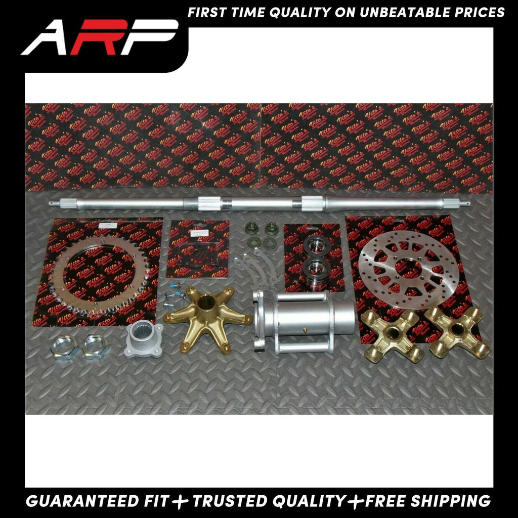 New Rear Axle 2 Inches Wider Than Stock For 1987-2006 Yamaha YFZ350 Banshee
