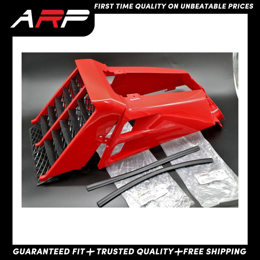 New Plastic Gas Tank Side Covers + Grill For 1987-2006 Yamaha YFZ350 Banshee