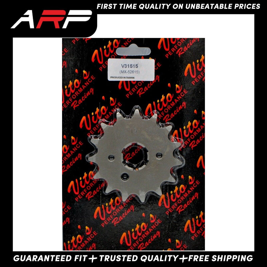 New Front Sprocket 15th Raptor 350 For Yamaha Warrior YFM350X Banshee YFZ350