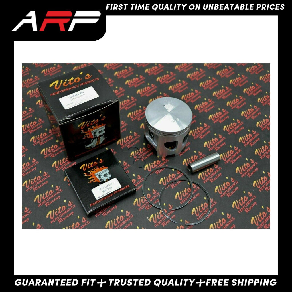 New Piston Fits Big Bore 240 Kit 72.50 Made For 1988-2006 Yamaha YFS200 Blaster