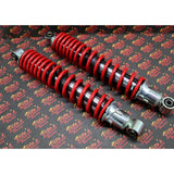 New Red 2X Set Front Shocks ATV Springs For 1987-2006 Yamaha Banshee